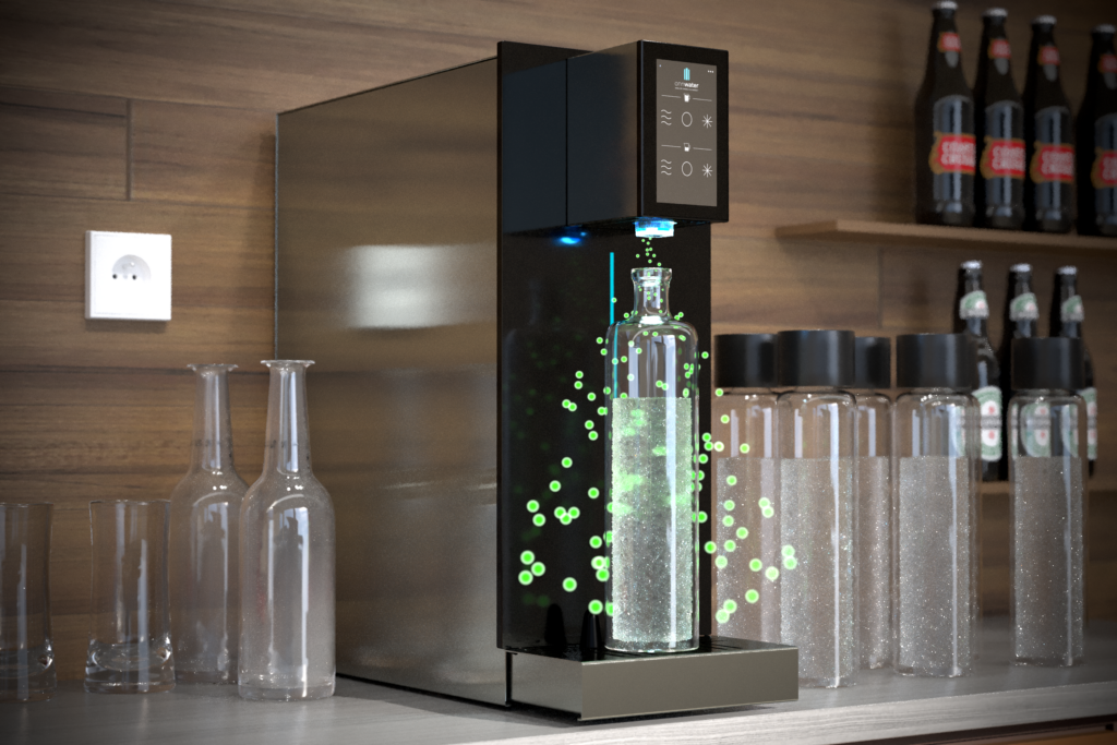 sprint in erogatore d'acqua horeca